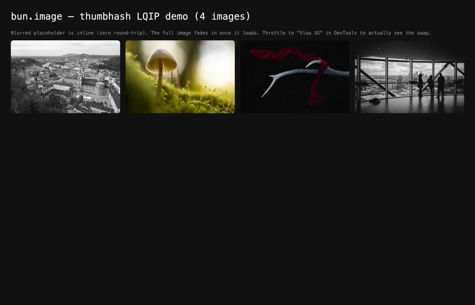 ThumbHash gallery